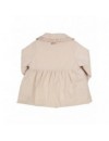 GYMP COAT TRENCH RUFFLES BEIGE