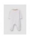 LARANJINHA ROMPER WHITE BEIGE STRIPES