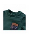 NATINI SWEATER POCKET PENCIL GREEN