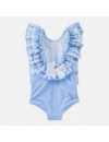 NATINI SWIMSUIT VICHY BLUE/WHITE