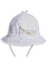 FIRST HAT BOW BEIGE