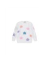 JO MILANO SWEATER FLOWERS WHITE