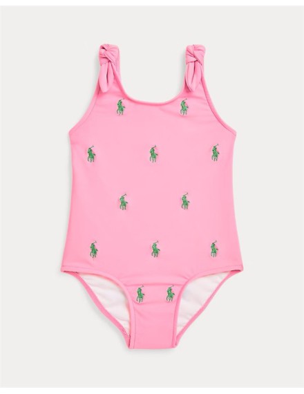 RALPH LAUREN SWITSUIT PINK/GREEN