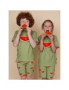 SNURK WATERMELON T-SHIRT EN SHORT SET KINDEREN