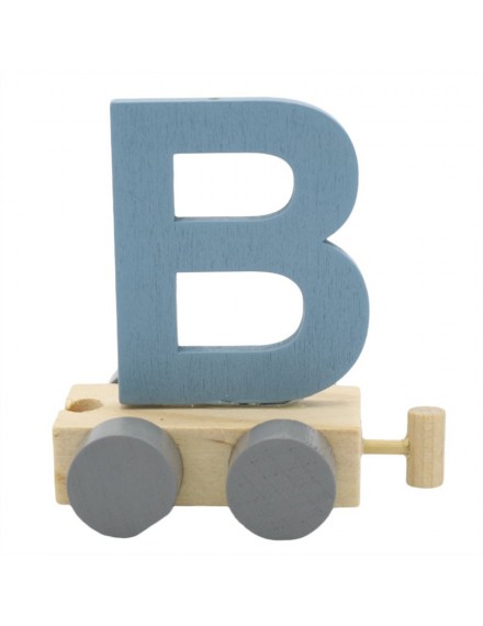 LETTERTREIN BLAUW B