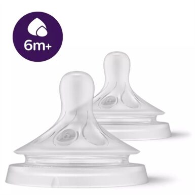 AVENT NATURAL 3.0 ZUIGSPENEN 6M+ T6 - WIT
