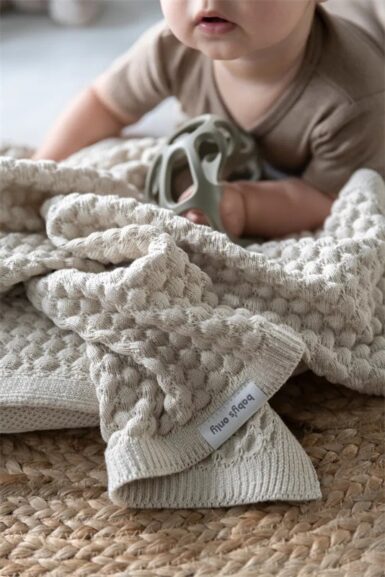 BABY'S ONLY LEDIKANTDEKEN SKY WARM LINEN - BEIGE