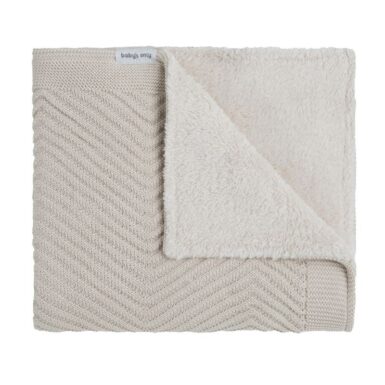 BABY'S ONLY MOOD LEDIKANTDEKEN TEDDY WARM LINNEN - BEIGE