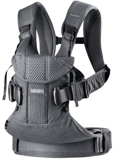 BABY BJORN DRAAGZAK ONE AIR 3D MESH ANTRA - GRIJS