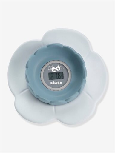 BEABA DIGITALE BADTHERMOMETER LOTUS GREEN BLUE - BLAUW