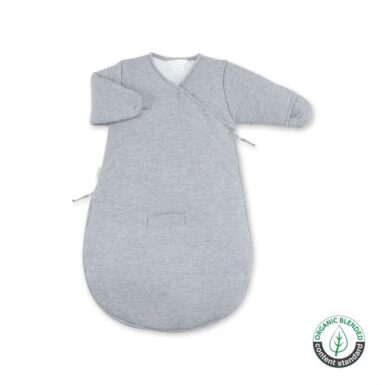 BEMINI SLAAPZAK MAGIC BAG 0-3M PADY WAFLE ORGANIC GRIJS