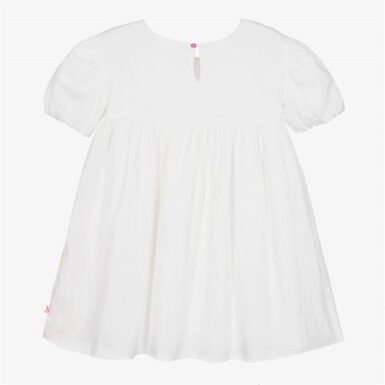BILLIEBLUSH KLEEDJE MET MULTICOLOR BLOEMEN - WIT