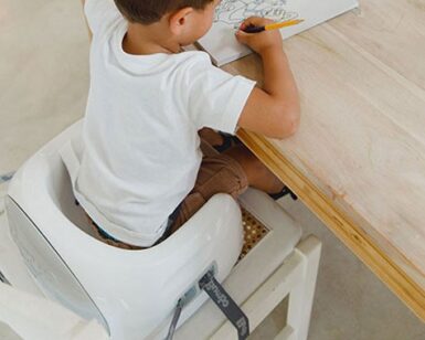 BUMBO BOOSTERSEAT TAUPE - BRUIN