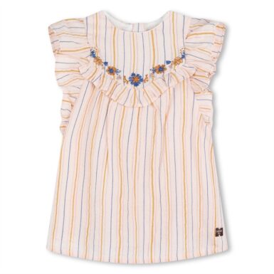 CARREMENT BEAU JURK ABRIKOOS - ROZE