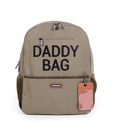 CHILDHOME DADDY RUGZAK CANVAS KAKI - GROEN