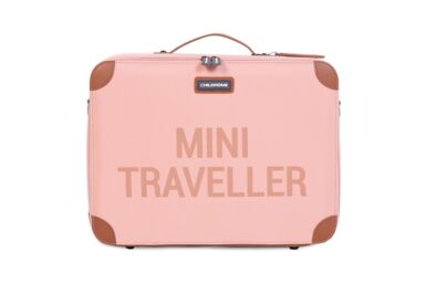 CHILDHOME MINI TRAVELLER VALIESJE ROZE/ KOPER