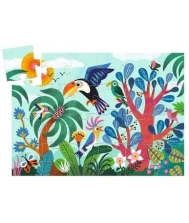 DJECO PUZZEL COCO DE TOUCAN-24 STUKKEN - GEEL