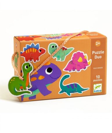 DJECO PUZZEL DUO DINOS