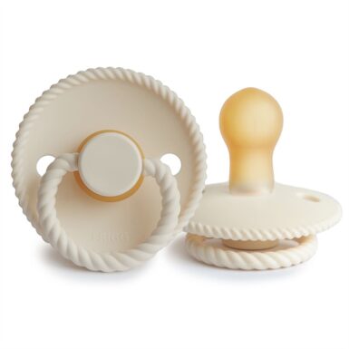 FRIGG ROPE FOPSPEEN LATEX 0-6 MAAND CREAM - NATUREL