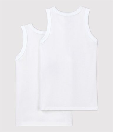 HEMDJE ZM 3J WIT 2ST PETIT BATEAU
