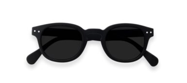 IZIPIZI ZONNEBRIL JUNIOR BLACK C 5-10 JAAR - ZWART
