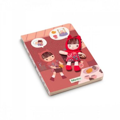 LILLIPUTIENS BOEK ROOD KAPJE - BLAUW