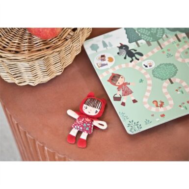 LILLIPUTIENS BOEK ROOD KAPJE - BLAUW