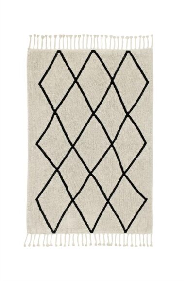 LORENA CANALS MACHINEWASBAAR TAPIJT BEREBER BEIGE 140X200 - ECRU