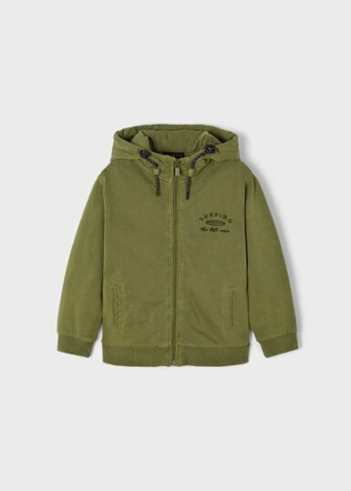 MAYORAL SWEATER MET RITS KAKI SURFING - GROEN