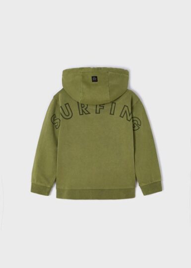 MAYORAL SWEATER MET RITS KAKI SURFING - GROEN