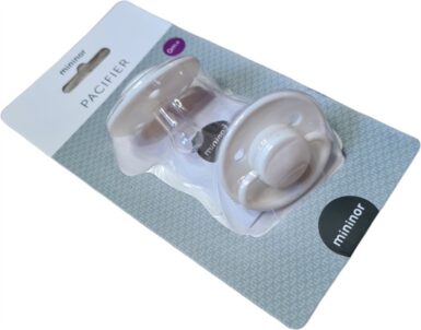 MININOR FOPSPEEN ROND SILICONE 0M WIT