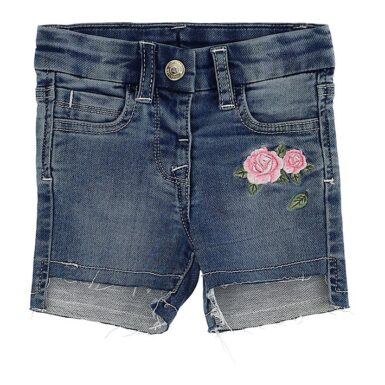 MONNALISA SHORT ROSES - BLAUW