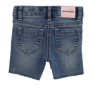 MONNALISA SHORT ROSES - BLAUW
