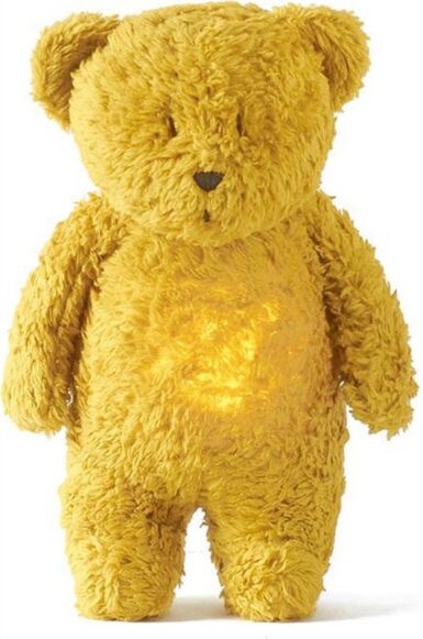 MOONIE THE HUMMING BEAR HONEY NATUR - GEEL