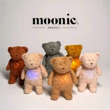 MOONIE THE HUMMING BEAR ROSE NATUR - ROZE