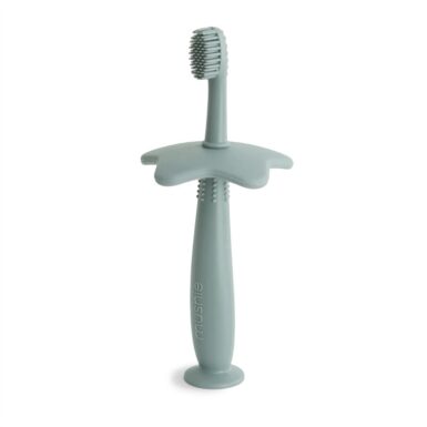 MUSHIE TRAINING TOOTHBRUSH STAR CAMBRIDGE BLUE - BLAUW