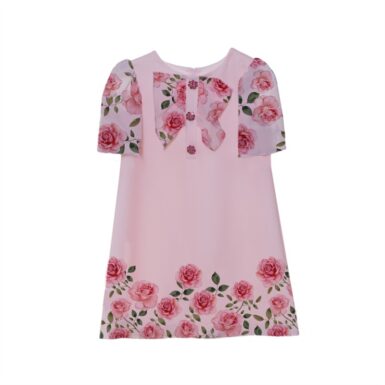 PATACHOU KLEEDJE ROZE MET BLOEMEN