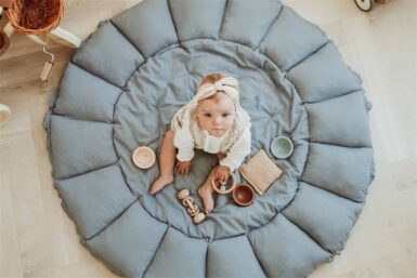 PLAY & GO BLOOM DUSTY BLUE - BLAUW