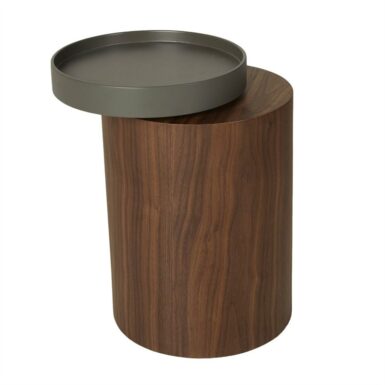 QUAX RONDE BIJZETTAFEL MET DRAAIPLATEAU - NATUREL