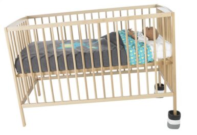 SPACEBABIES BEDBLOKKEN ZWART-WIT-GRIJS