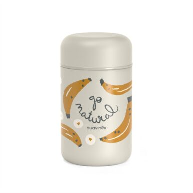 SUAVINEX GO NATURAL-FOOD JAR GIRL - ROZE
