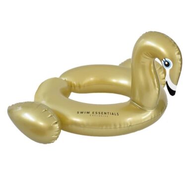 SWIM ESSENTIALS ZWEMBAND SPLITRING ZWAAN GOUD 55 CM