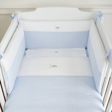 THEOPHILE EN PATACHOU CLASSIC CAR BEDBESCHERMER 70CM - BLAUW