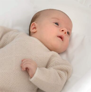 THEOPHILE EN PATACHOU TRUI+ BROEK KASJMIER ZAND - BEIGE