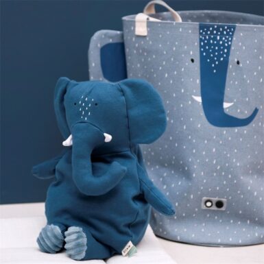 TRIXIE KNUFFEL GROOT MRS ELEPHANT - BLAUW