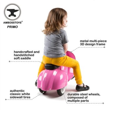 VESPA PRIMO KLASSIEK ROZE