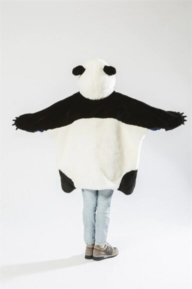 WILD AND SOFT VERMOMMING PANDA - ZWART