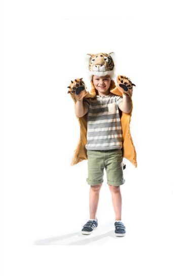 WILD AND SOFT VERMOMMING TIJGER - ORANJE