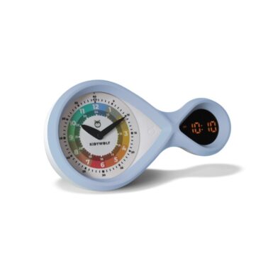 KIDYWOLF KIDYALARM EDUCATIEVE WEKKER VOOR KINDEREN BLAUW