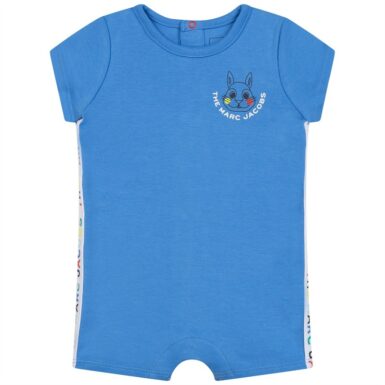 THE MARC JACOBS ROMPER KORT BLAUW